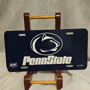 Navy Blue Penn State License Plate